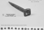 Kovaný ozdobný hřebík HC805 - 8 mm