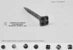 Kovaný ozdobný hřebík HC503 - 5 mm
